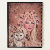 Philantha fee met uil van Renee Lavoie Planner (Achterkant)