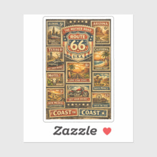 Philatelic Southwest Explorer Interstate Voertuig Sticker