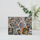 Philatelist 4 briefkaart (Staand voorkant)