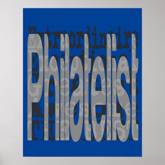 Philatelist Extraordinaire Poster (Voorkant)