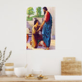 Philemon 17-22 ontvangt hem zoals jij mij zou doen poster (Keuken)