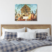 Philemon en Baucis, c.1500 Canvas Afdruk (Insitu (Slaapkamer))