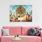 Philemon en Baucis, c.1500 Canvas Afdruk (Insitu (Woonkamer))