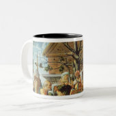 Philemon en Baucis, c.1500 Tweekleurige Koffiemok (Voorkant links)