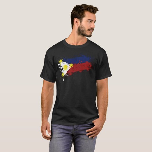 PhilFlagSylize T-shirt (Voorkant volledig)