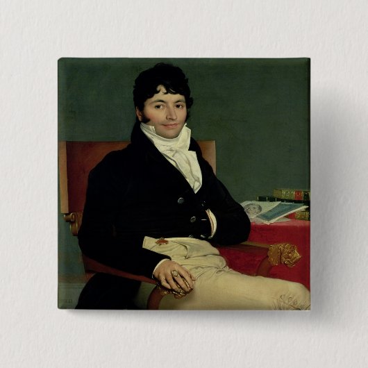 Philibert Riviere 1805 Vierkante Button 5,1 Cm (Voorkant)