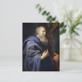 Philip de Apostle Peter Paul Rubens portret Briefkaart (Staand voorkant)