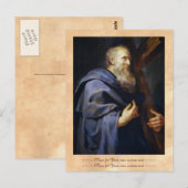 Philip de Apostle Peter Paul Rubens portret Briefkaart (Voorkant / Achterkant)