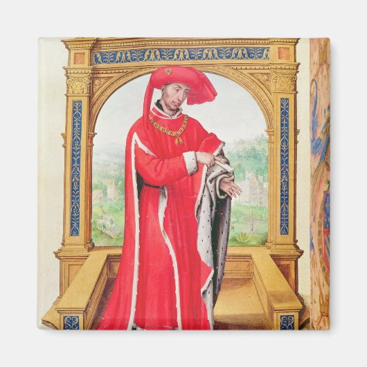 Philip de Goede Hertog van Bourgogne Magneet (Voorkant)