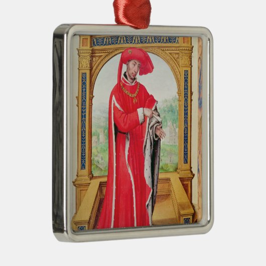 Philip de Goede Hertog van Bourgogne Metalen Ornament (Rechts)