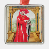 Philip de Goede Hertog van Bourgogne Metalen Ornament (Voorkant)