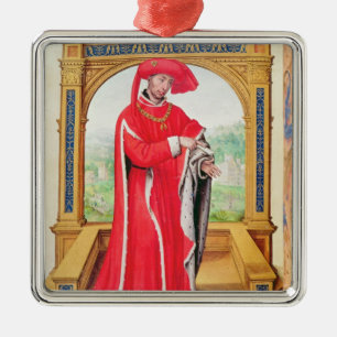 Philip de Goede Hertog van Bourgogne Metalen Ornament