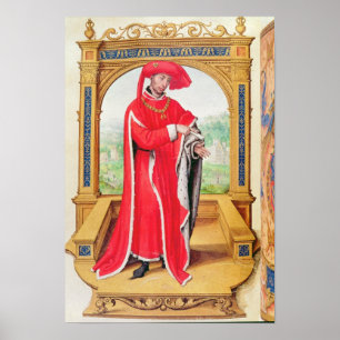 Philip de Goede Hertog van Bourgogne Poster