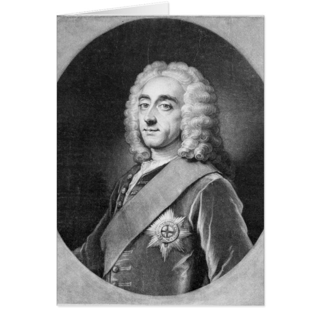 Philip Dormer Stanhope, gegraveerd door John Simon (Voorkant)