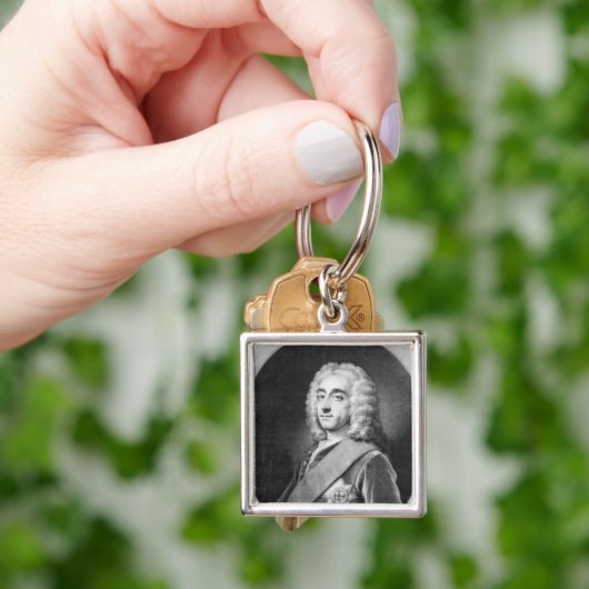 Philip Dormer Stanhope, gegraveerd door John Simon Sleutelhanger (Hand)