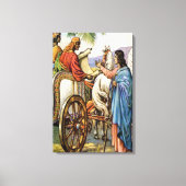 philip en het man in een wagen verpakt canvas (Voorkant)