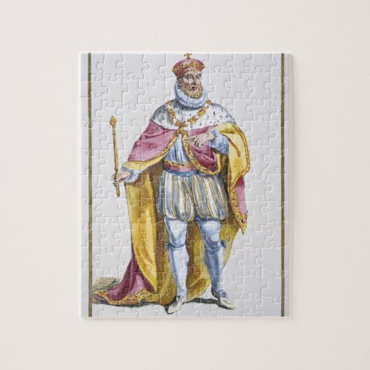 Philip II (1527-98) King of Spain from 'Receuil de Legpuzzel (Verticaal)