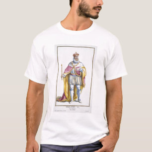 Philip II (1527-98) King of Spain from 'Receuil de T-shirt