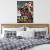 Philip II Crowned by Victory, 1628 Canvas Afdruk (Insitu (Slaapkamer))