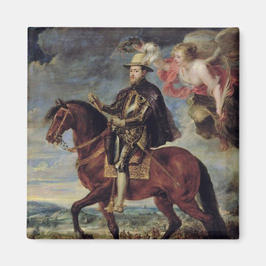 Philip II Crowned by Victory, 1628 Magneet (Voorkant)
