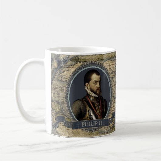 Philip II Historische Mok (Links)