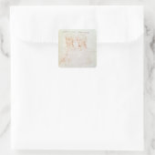 Philip III the Good Vierkante Sticker (Tas)