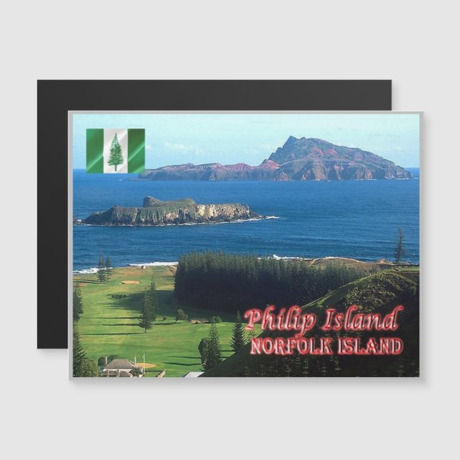 Philip Island - Norfolk Island - (Voorkant / Achterkant)