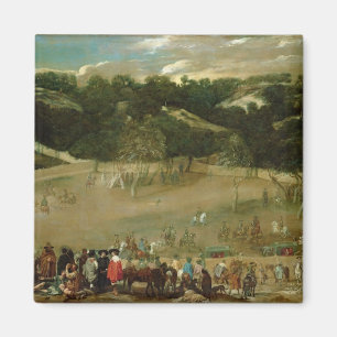 Philip IV Hunting Wild Boar, c.1632-7 Magneet