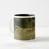 Philip IV Hunting Wild Boar, c.1632-7 Tweekleurige Koffiemok (Voorkant links)