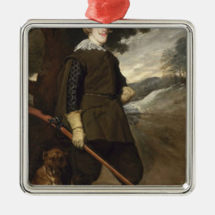 Philip IV King of Spain, 1632-36 Metalen Ornament