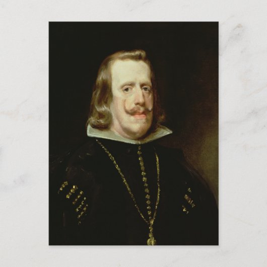 Philip IV van Spanje, c.1656 Briefkaart (Voorkant)