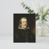 Philip IV van Spanje, c.1656 Briefkaart (Staand voorkant)