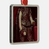 Philip IV van Spanje in Brown en Silver Metalen Ornament (Rechts)
