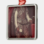 Philip IV van Spanje in Brown en Silver Metalen Ornament (Links)