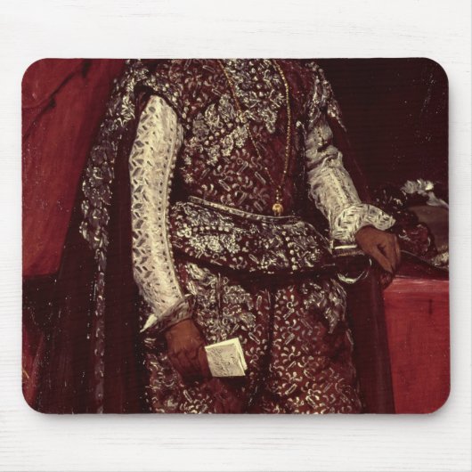 Philip IV van Spanje in Brown en Silver Muismat (Voorkant)