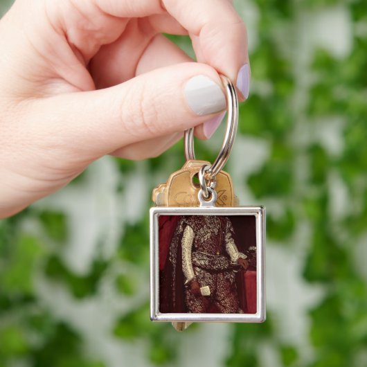 Philip IV van Spanje in Brown en Silver Sleutelhanger (Hand)