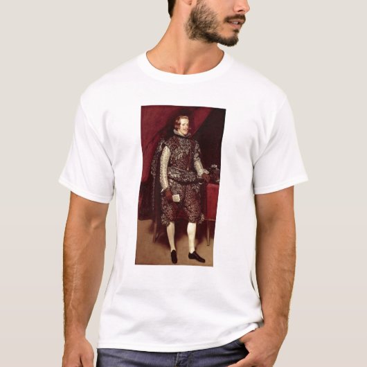 Philip IV van Spanje in Brown en Silver T-shirt (Voorkant)