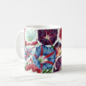 Philip Jacobs Fabric "Moon Flower"-mok. Koffiemok (Voorkant links)