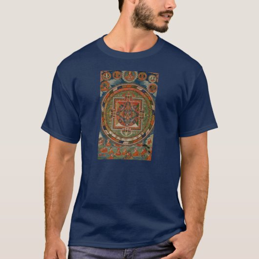 Philip Jacobs Fabric Tibetan Bardo Thangka T Shirt (Voorkant)