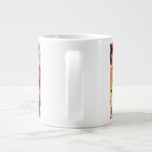 Philip Jacobs Geranium Leaf design Grote Koffiekop (Achterkant)