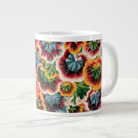 Philip Jacobs Geranium Leaf design Grote Koffiekop (Voorkant rechts)