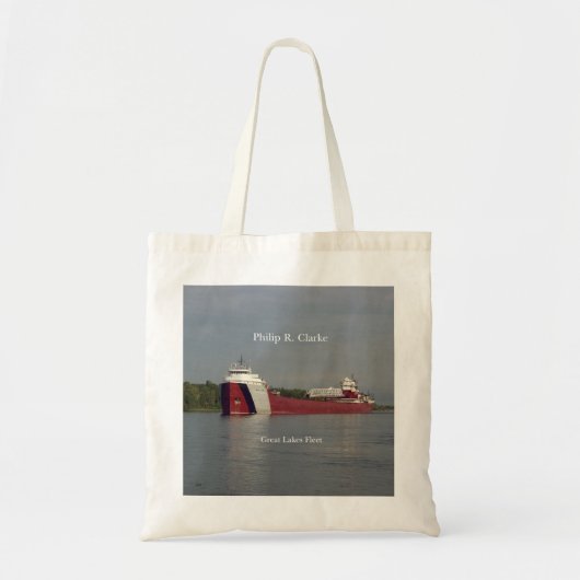 Philip R. Clarke canvas tas (Voorkant)
