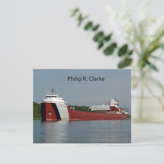 Philip R. Clarke Post Card Briefkaart (Staand voorkant)