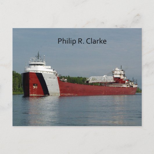 Philip R. Clarke Post Card Briefkaart (Voorkant)