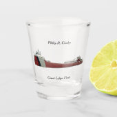 Philip R. Clarke shot glass Shot Glas (Voorkant)
