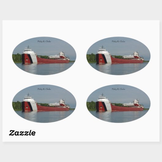 Philip R. Clarke sticker (Vel)