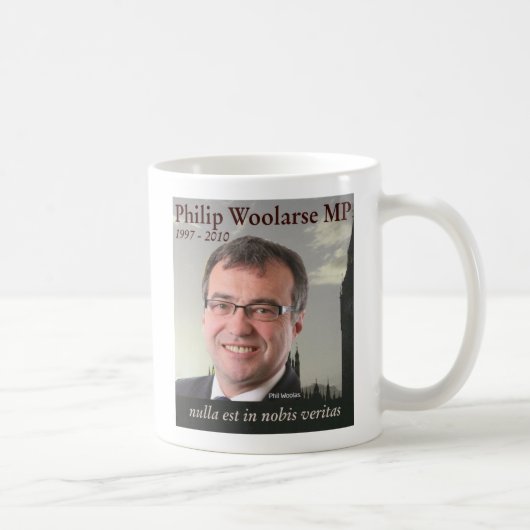 Philip Woolas MP 1997-2010 Koffiemok (Rechts)