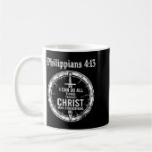 Philipans 4_13 Christian Bible Verse Faith Scriptu Koffiemok (Links)