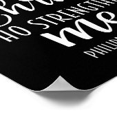 Philipans 4_13 Jesus _ I Can Do All Things Through Poster (Hoek)