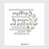 Philipans Christelijke bijbelstickers - Niet gebru Sticker (Vel)